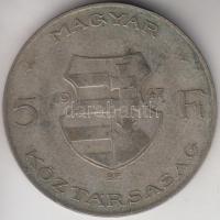 1947. 5Ft Ag "Kossuth" T:3
Adamo F8.1