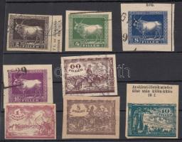 8 db Marhalevél kivágás