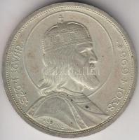 1938. 5P Ag "Szent István" T:2 Adamo P8.1