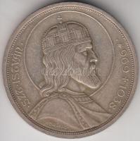 1938. 5P Ag "Szent István" T:2 Adamo P8.1