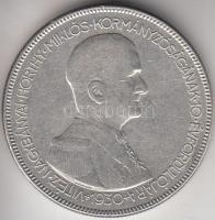 1930. 5P Ag "Horthy-jobbra" T:3 Adamo P8