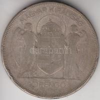 1930. 5P Ag "Horthy-jobbra" T:3
Adamo P8