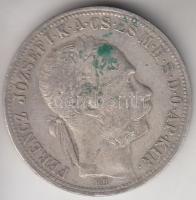 1890KB 1Ft Ag "Barokk címer" T:2-