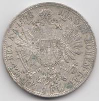 Ausztria 1878. 1Fl Ag "Ferenc József" T:2-
Austria 1878. 1 Florin Ag "Franz Joseph&qu...