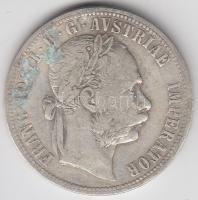 Ausztria 1885. 1Fl Ag "Ferenc József" T:3 Austria 1885. 1 Florin Ag "Franz Joseph" C:F