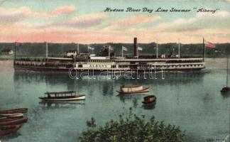 Day Line Steamer Albany, Hudson River