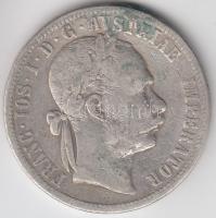 Ausztria 1878. 1Fl Ag "Ferenc József" T:3 Austria 1878. 1 Florin Ag "Franz Joseph" C:F