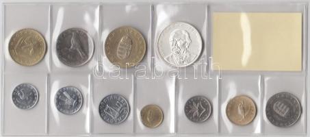 1995. 10f-200Ft forgalmi sor 11klf db, benne "Deák" Ag, fóliás szettben T:1