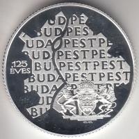 1998. 750Ft Ag "Budapest egyesítésének 125. évfordulója" T:PP