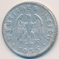 Német 3. Birodalom 1935D 50Pf Al T:2-
Krause KM#87