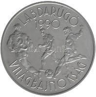 1988. 500Ft Ag "Labdarúgó VB" PRÓBAVERET T:PP Csak 50db! R! / Hungary 1988. 500 Forint Ag "Football World Championship" TRIAL STRIKE C:PP Only 50 examples! RARE Adamo EM106