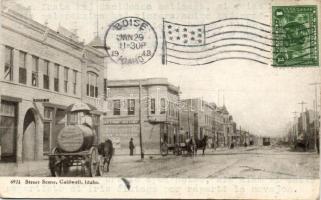 Caldwell street scene (small tear)