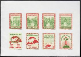 2003 Alkalmibélyeg Gyűjtő kiadványa: Irredenta replikák tétel 5 lapon klf kiadásokkal