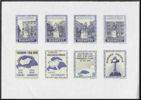 2003 Alkalmibélyeg Gyűjtő kiadványa: Irredenta replikák tétel 5 lapon klf kiadásokkal