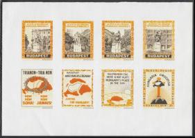 2003 Alkalmibélyeg Gyűjtő kiadványa: Irredenta replikák tétel 5 lapon klf kiadásokkal