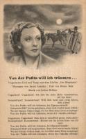 Zarah Leander 'Von der Pußta will ich träumen...' (EK)