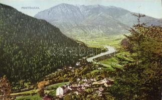 Fenyőháza, Dr. Harmatzy Simon Dezső miniszteri tanácsos részére címzett képeslap