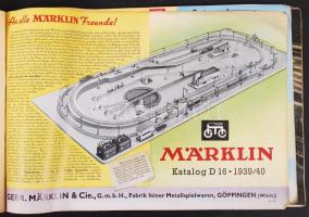 1939/40 Märklin D 16 színesen, gazdagon illusztrált játékkatalógus/

Märklin D 16 modell train catal...