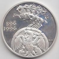 1996. 2000Ft Ag "Honfoglalás 1100. évfordulója" "Magyar Nemzeti Bank" dísztokban...