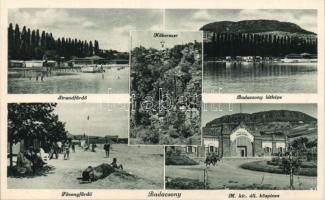 Badacsony, strandfürdő, Kőkereszt, fövenyfürdő, közpince