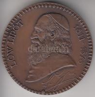 Lapis András (1942-) 1998. "Lőw Lipót" piefort Br emlékérem (42,5mm) T:2