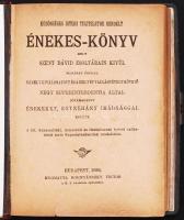 Közönséges isteni tiszteletre rendelt énekes-könyv.... Bp., 1892 Hornyánszky. Aranyozott lapszélekke...