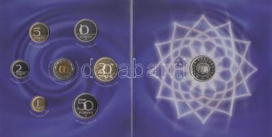 2007. 1Ft-100Ft 8klf db, szettben, benne 50Ft "50 éves a Római Szerződés" T:PP