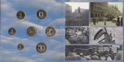 2006. 1Ft-100Ft "1956-os Forradalom" 7klf db dísztokos szettben T:PP