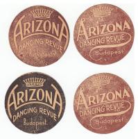 cca 1930 Arizona revue 4 db reklám nyomtatvány