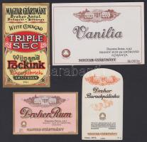 4 db Dreher termék címkéje