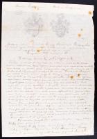 cca 1900 A Pálffy címer rajza és leírása