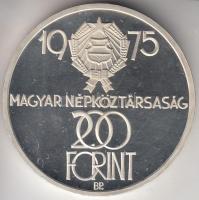 1975. 200Ft Ag "Felszabadulás" T:PP