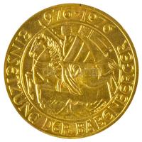 Ausztria 1976. 1000Sch Au "Babenberg Dinasztia" (13.54g/0.900) T:1- ph. Austria 1976. 1000 Schilling Au "Babenberg Dynasty Millennium" (13.54g/0.900) C:AU edge error