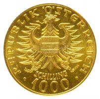 Ausztria 1976. 1000Sch Au "Babenberg Dinasztia" (13.54g/0.900) T:1- ph.
Austria 1976. 1000...