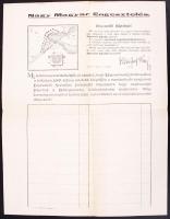 1943 Gyűjtési ív a normafán építendő kápolna számára