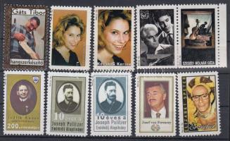 10 db modern reklámbélyeg