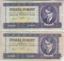 1990. 500Ft (2x) T:III,III-
