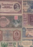 1930-46. 20db vegyes klf pengő T:vegyes