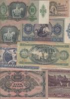 40db vegyes magyar és külföldi bankjegy T:vegyes