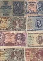 70db vegyes pengő T:vegyes