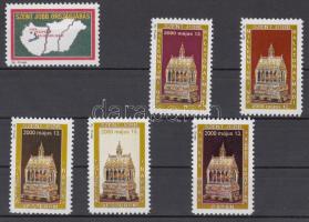 2000 A Szent Jobb országjárása 6 klf levélzáró