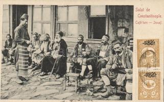 Constantinople, Turkish café, folklore
