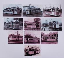 10 db villamos fotó, 8×15 cm
