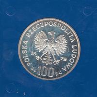 Lengyelország 1979. 100Zl Ag "Henryk Wieniawski" T:PP Eredeti tokban
Poland 1979. 100 Zlot...