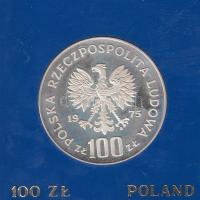 Lengyelország 1975. 100Zl Ag "Ignacy Jan Paderewski" T:PP Eredeti tokban Poland 1975. 100 Zlotych Ag "Ignacy Jan Paderewski" C:PP Original plastic case