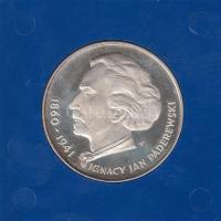 Lengyelország 1975. 100Zl Ag "Ignacy Jan Paderewski" T:PP Eredeti tokban
Poland 1975. 100 ...