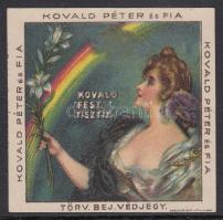 Kovald Péter litho reklámbélyeg