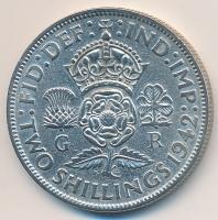 Nagy-Britannia 1942. 2Sh Ag "VI. György" tanúsítvánnyal T:2/2-
Great Britain 1942. 2 Schil...
