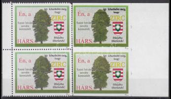 Én a Hárs, így köszönöm meg... fogazott és vágott levélzáró pár