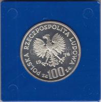 Lengyelország 1978. 100Zl Ag "Janusz Korczak születésének 100. évfordulója" T:PP Eredeti t...